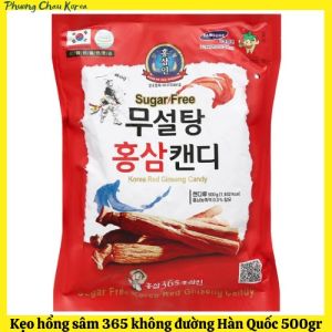 [Date 2028] Kẹo sâm không đường 365 gói 500g