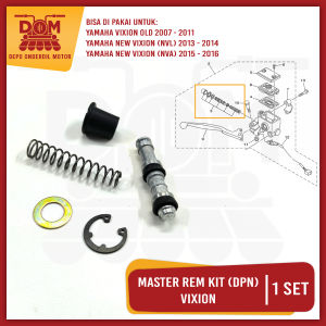 Master Rem Kit Depan Vixion (KAWA) Repairkit Sil Seal Master Rem Cakram Depan Yamaha V-ixion Old New