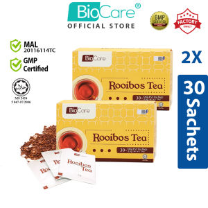 Ready Stock Biocare Rooibos Tea 2.5g 抗酸茶 (2x 30 sachets)