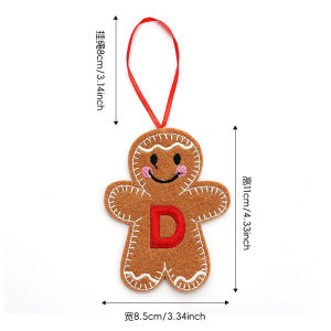 จี้ตกแต่ง คริสต์มาส จี้ วัสดุมีความปลอดภัย อบอุ่นและสนุกสนาน สีสดใส หลากหลายสไตล์ เอกลักษณ์ สวยงาม