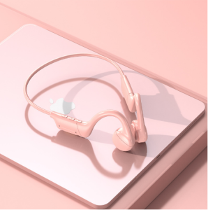 2026 hua qiangbei Wireless Bone Conduction Bluetooth 5.3 Neckband Earphones Sports Open Ear Headphones 12H Long Battery Type-C Fast Charging CVC Noise Cancelling Gaming Low Latency Dual Mic Sweatproof For Android iOS