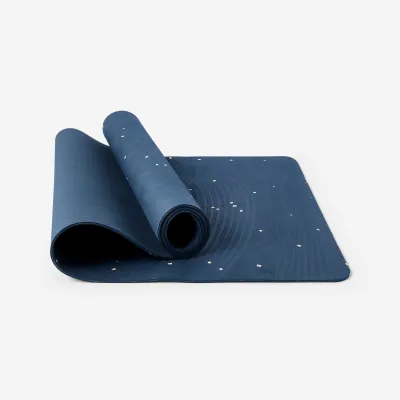 Decathlon Light Yoga Mat 185 x 61 cm x 5 mm - Navy Blue