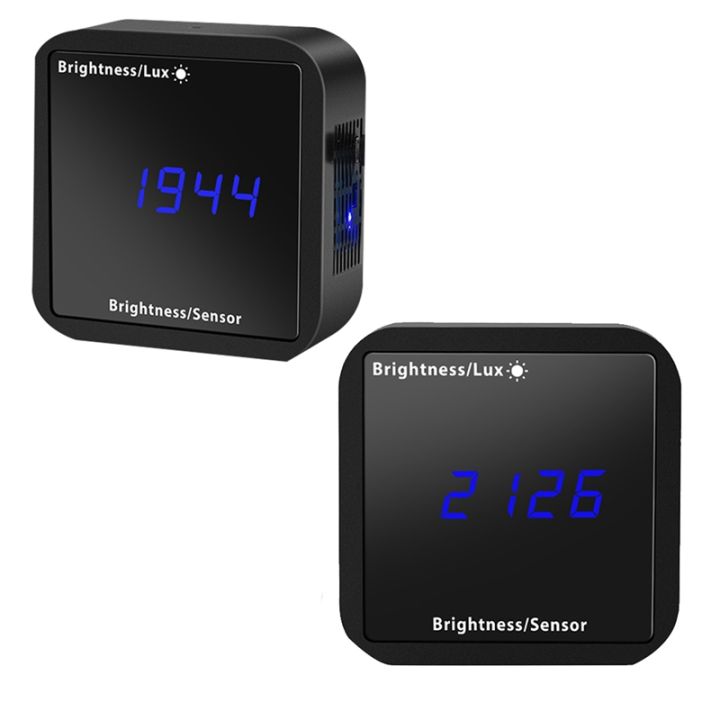 Tuya Light Sensor Brightness Detector with Temperature Humidity ...