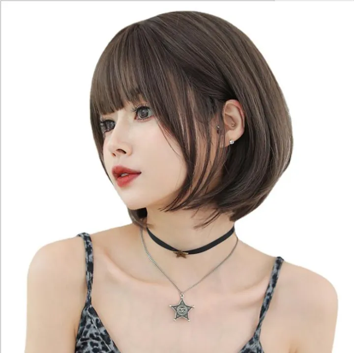 TSE Short BOBO Wig Japanese Style Bob Haircut Round Face Synthetic