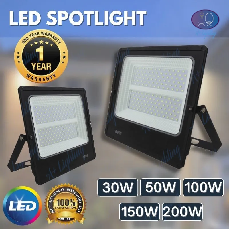 Led on sale spotlight 200w