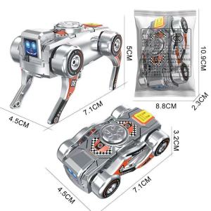 Đồ chơi con quay biến hình Chó Robot vặn cót đồ chơi Fidget Spinner