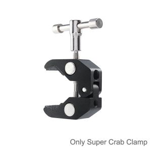 MIIQNUS SLR DSLR Adjustable LED Light Metal Mounting Monitor LCD Video 11 Inch Magic Articulated Arm Magic Arm Super Clamp