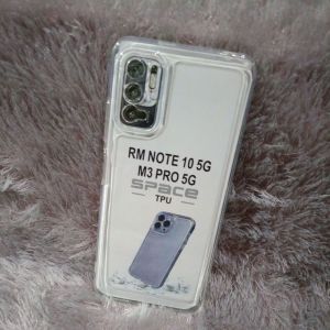 SoftCase Casing Xiaomi Redmi NOTE 10 5G POCO M3 PRO Silikon Case Selikon Clear Bening Transparan Pelindung Belakang HP Space