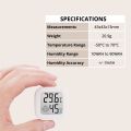 Digital Thermo Hygrometer - Indoor Humidity Meter Electronic Indoor Sensor For Home Kitchen Room. 