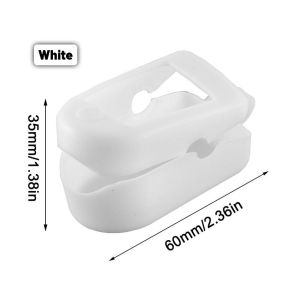 Fingertip Pulse Cover Specially Designed Oximeter Silicone Protector Flexibility Oximeter Case Wear‑Resistant Home for Travel Medical Grade Oximeter Silicone Cover Finger Clip Oximeter Protective Case Medical Oximeter Protective Holder Finger Pulse