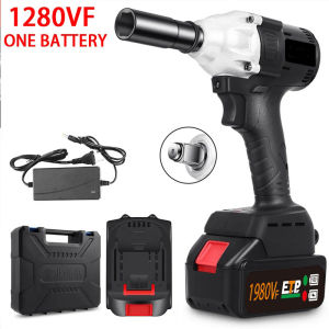 Makita Electric Brushless Impact Wrench Cordless Tools Set Heavy Duty 1280VF/1980VF Rechargeable