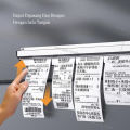 Bill Holder/ Receipt Holder/ Capitan Nota Stainless 45x6 cm/60*6cm/90*6cm/Penjepit Kertas Bon Bill Tab Grabber Aluminum Bill Holder Restaurant Getra Cafe. 
