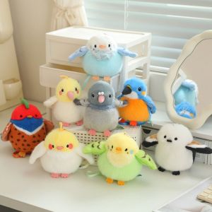 BEIBEI With s Bird Series Plush Toy Cute Animal Realistic Parrot Plush Doll Animals Plush Toy Colorful Simulation Birds Toys Home Decor