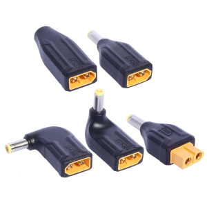 Lightweight XT60 to 5525 Male/Female Charging Adapter Model Aircraft Energy Storage Mobile Power Converter Connector