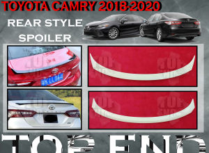 TOYOTA CAMRY 2018-2020 MATERIAL ABS REAR TRUNK SPOILER TOP SPOILER GLASS SPOILER SKIRT LIP CAR BODYKIT