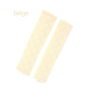 X CRAFT HOME 2Pcs ใหม่ 276.5ซม. เทา/ชมพู/ม่วง/ดำ/เบจ เบาะ ที่หุ้มเข็มขัดนิรภัย แผ่นรองไหล่รถยนต์ ตุ๊กตานุ่ม