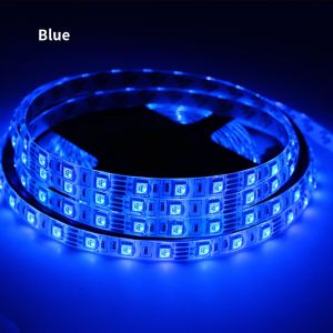SMD 2835 Neon LED Strip Lights Tape 12V No Waterproof 5 meters 60LEDS/M DC LED RGB Room Light TV Backlight