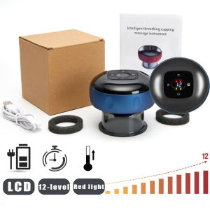 เครื่องครอบแก้วไฟฟ้าในครัวเรือนอัจฉริยะอบอุ่น moxibustion กัวซาเครื่องมือสูญญากาศแรงดันลบสามารถดูดเครื่องดูด