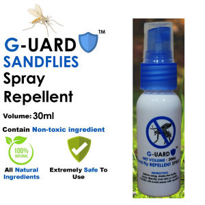 MOSQUITO & SANDFLY REPELLENT SPRAY by G-UARD - Ultimate Protection Formula [NEXT DAY SHIPPING]