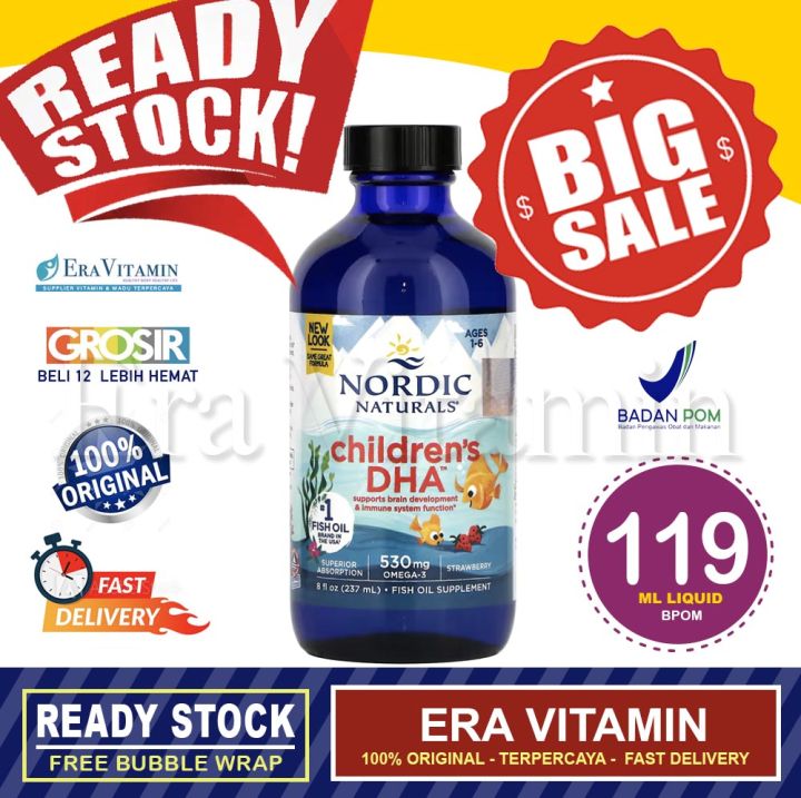 Nordic Children's DHA 119mL Original Nordics Natural