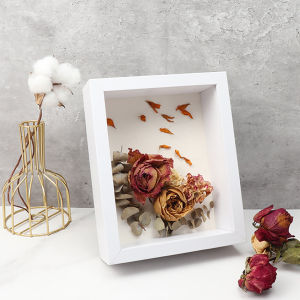 3D Photo Frame Hollow Depth 3cm for Flowers Plant Pins Medals Tickets and Photos Dispaly Shadow Box for DIY Art Crafts Display