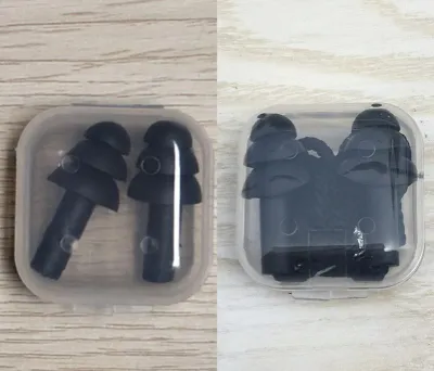 KLIMO Silicone Swimming Ear Plugs Earplugs Earbuds Hearing Protect Safety EarPlugs With Box