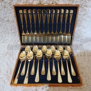 SENDOK SULTAN SET / SENDOK SULTAN MARBLE GOLD/ SENDOK GOLD / CUTLERY SET / STAINLESS STEEL