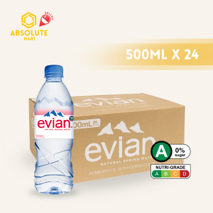EVIAN Mineral Water 500ML X 24 (BOTTLE)