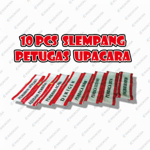 Map Upacara Bordir + Slempang Petugas Upacara