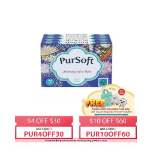 Pursoft Chocolate Rain 3-Ply Travel Pack Tissue