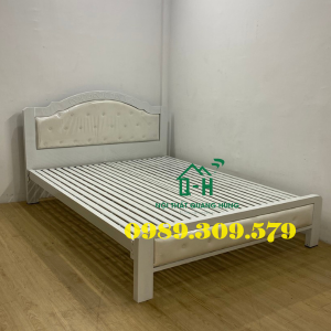 GIƯỜNG SẮT HỘP VUÔNG 5X10 CAO CẤP GIAO NHANH HCM