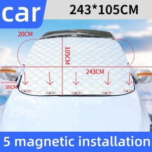 Car Windshield Cover car sunshade for windshield outside car window cover heat insulation visor shield for suv half cover protector window curtain for sedan rain waterproof dustproof van sun shade cover universal front side sun block shade sun protection
