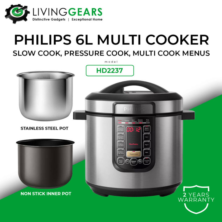 Philips multi cooker online recipe book