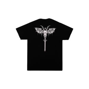 Casual Original T Shirt Vampire Kingdom T-Shirt MenS Metal Short Sleeve Distro T-Shirt    Title    Black Black Black
