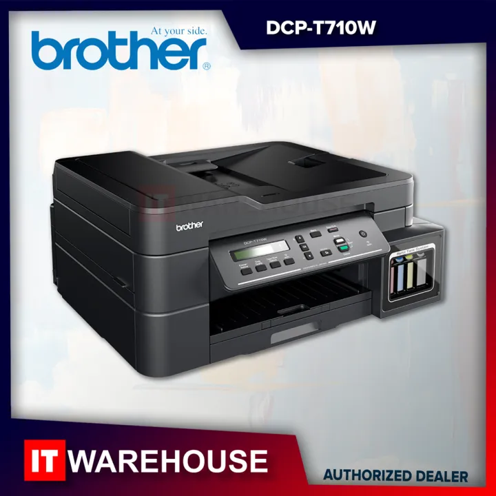 Brother DCP T710W PRINTER with SCAN and XEROX (3 in 1) - T710 Refill ...