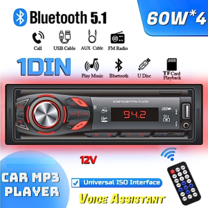 COD KIRIM CEPAT Taffware Tape Mobil bluetooth super bass Audio MP3 Player 60W with Remote - MP3-S211L