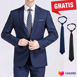 Jas Blazer Pria Dewasa Terbaru 2024/ Jas Pengantin Pria/ Jas Hitam Pria Casual/ Jas Koko Pria Dewasa Terbaru 2024/ Blazer Korean Style Pria/ Jas Warna Hitam Abu Maroon Navy Coklat