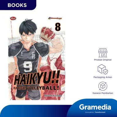 Haikyu!!: Fly High! Volleyball! 08 - Bookpaper (Haruichi Furudate)