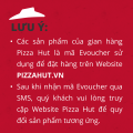 [Evoucher] Pizza Hut - Pizza Gấp Đôi Nhân Phủ 3 Vị Bánh Tự Chọn (Cỡ Vừa). 