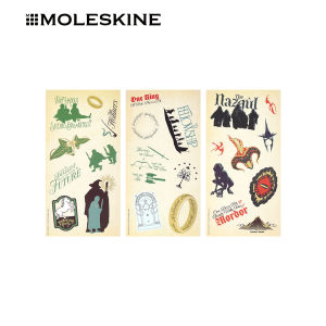 Moleskine x Lord of the Rings 2026 Pins Stickers Postcards Patches and Leaf