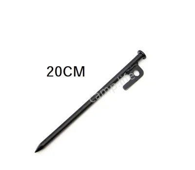 Camping Tent Peg 20/30/40cm Pancang Khemah Besi Tent Nail Stake Peg Tarp Flysheet Sand Peg Stake Nail