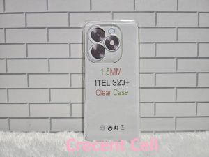 Soft Case Clear Silikon Komptibel Untuk Itel S23 Itel S23 Plus Itel P40 Itel A60s Itel A60 Bening Transparant Tebal 2mm