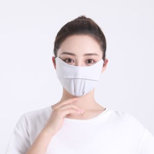 Khẩu Trang Vải Kháng Khuẩn Chống Tia Uv 2 Lớp Dày Dặn Giúp Chống Nắng Tốt Cao Cấp