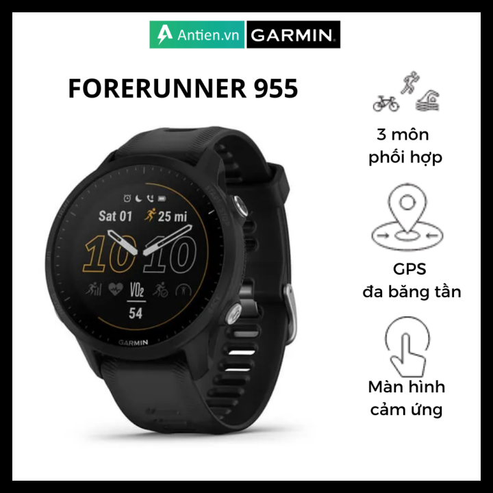 Đồng hồ thể thao thông minh Garmin forerunner 955 Hàng chính hãng - BH 12 tháng