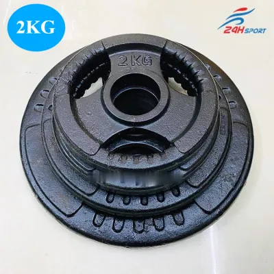 Tạ Miếng Gang Các Loại Từ 1Kg 2Kg 3Kg 5Kg 10Kg 15Kg Đến 20Kg Phi 50 - Đĩa Tạ Gang 12351015 20Kg