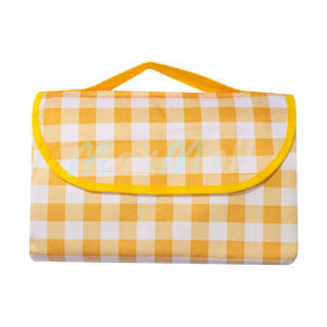 Tikar Kain Piknik Motif Kotak Kotak Matras Tikar Lipat Besar Anti Air Tiker Piknik Alas Piknik Tikar Lipat Bisa Tikar Piknik Tebal Waterproof Outdoor Piknik TEBAL Waterproof Alas