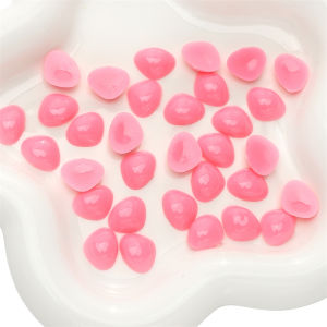 50-100Pcs Colorful Plastic Safety Eyes Acrylic Triangle Animal Nose Beads For Teddy Bear Doll DIY Crafts Children Kids Toys Noses Accessories