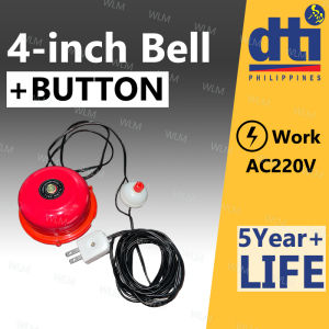 Fire alarm manual switch size 4 "/6"/8 "/10"/12 "with button Home Safety Shopping Center Fire alarm red button black button alarm protection power supply Bell protection power supply 220V AC power manual switch