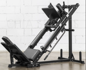 45° Leg Press Hack Squat Machine Plate Loaded Hamstrings Glutes Extension Hex Weight Plate Storage Lower Body Equipment