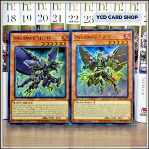 [YCDcardgame] Thẻ Bài Yugioh Chính Hãng Set 2 Infernoid  Piaty &  Sjette  -Ultra Rare